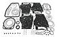 Empaquetaduras Caja Automática Volvo 740 86-93 Zf4hp22 4vel. - Miniatura 1