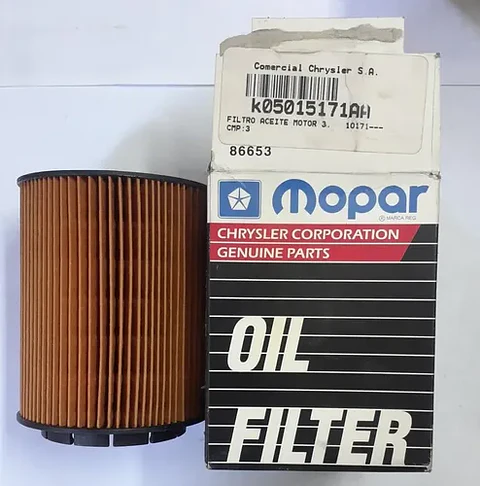 Filtro Aceite Jeep Compass Patriot 06-17 Original Mopar