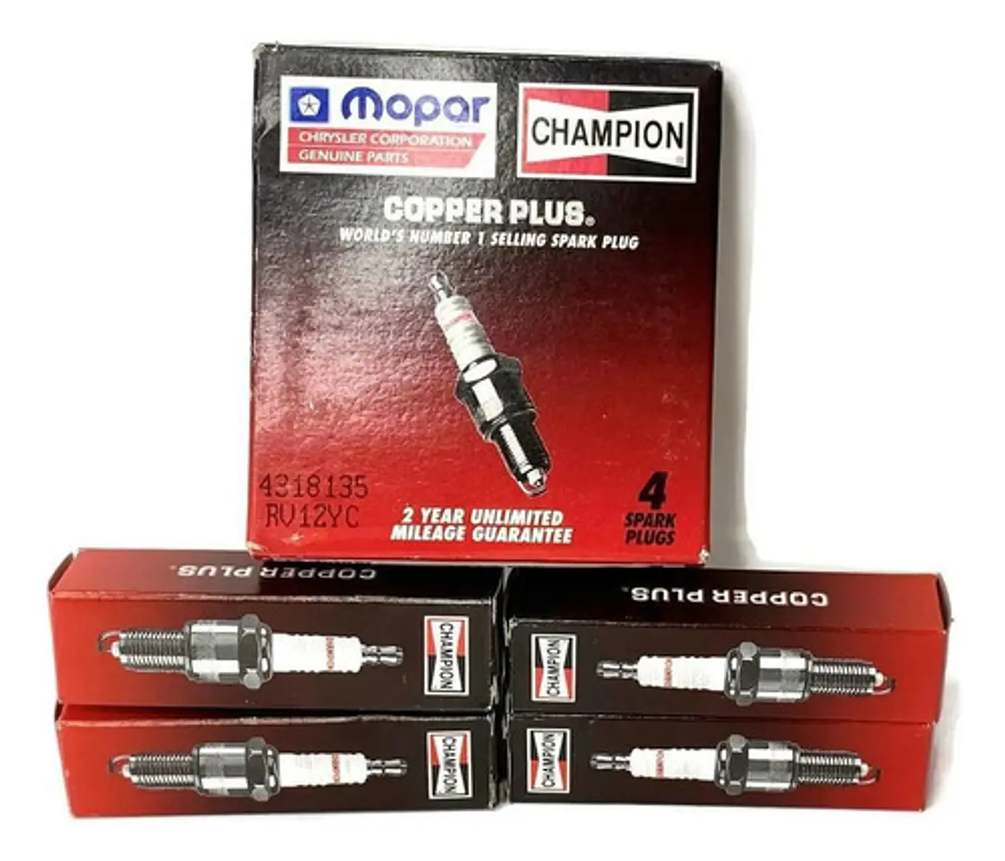 Bujias Chrysler Voyager Caravan Jeep 86-99 (4 Unidades) 1