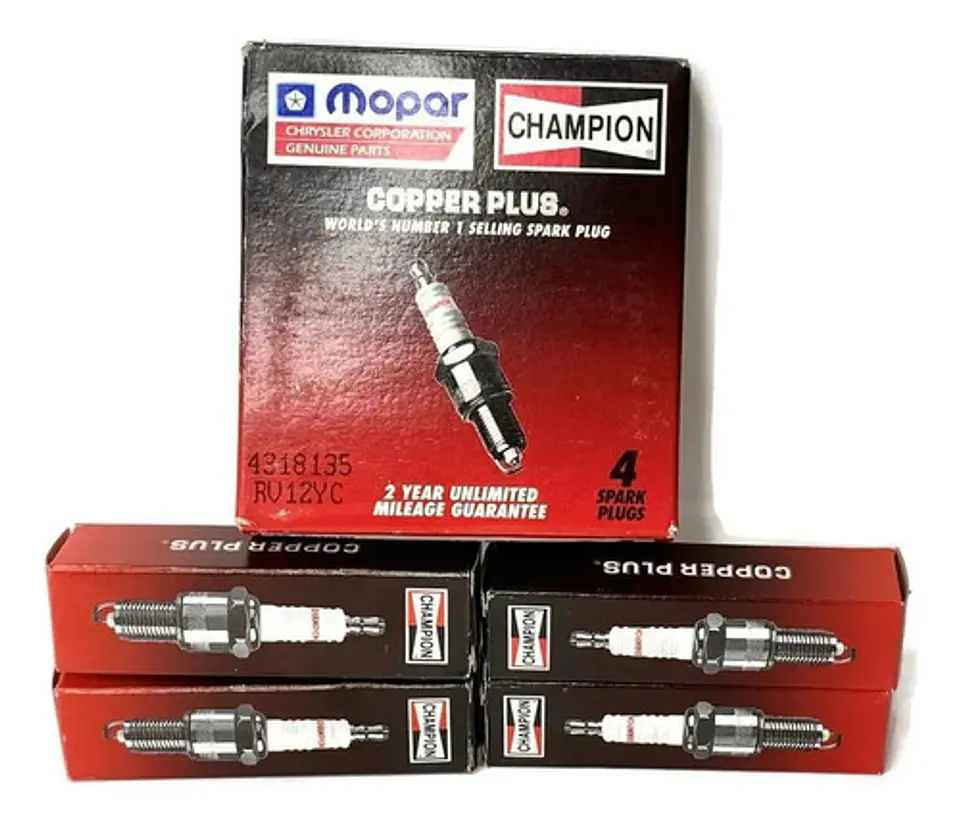 Bujias Chrysler Voyager Caravan Jeep 86-99 (4 Unidades) 1