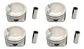 Pistones X4 Std Hyundai Accent 1.3 95-01  - Miniatura 1