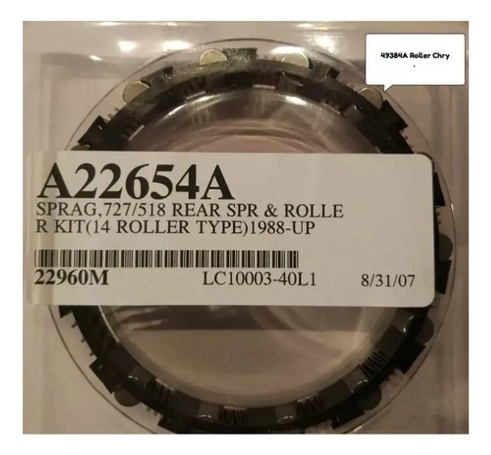 Sprag Caja Automatica Jeep Grand Cherokee 4vel A518 46re 2