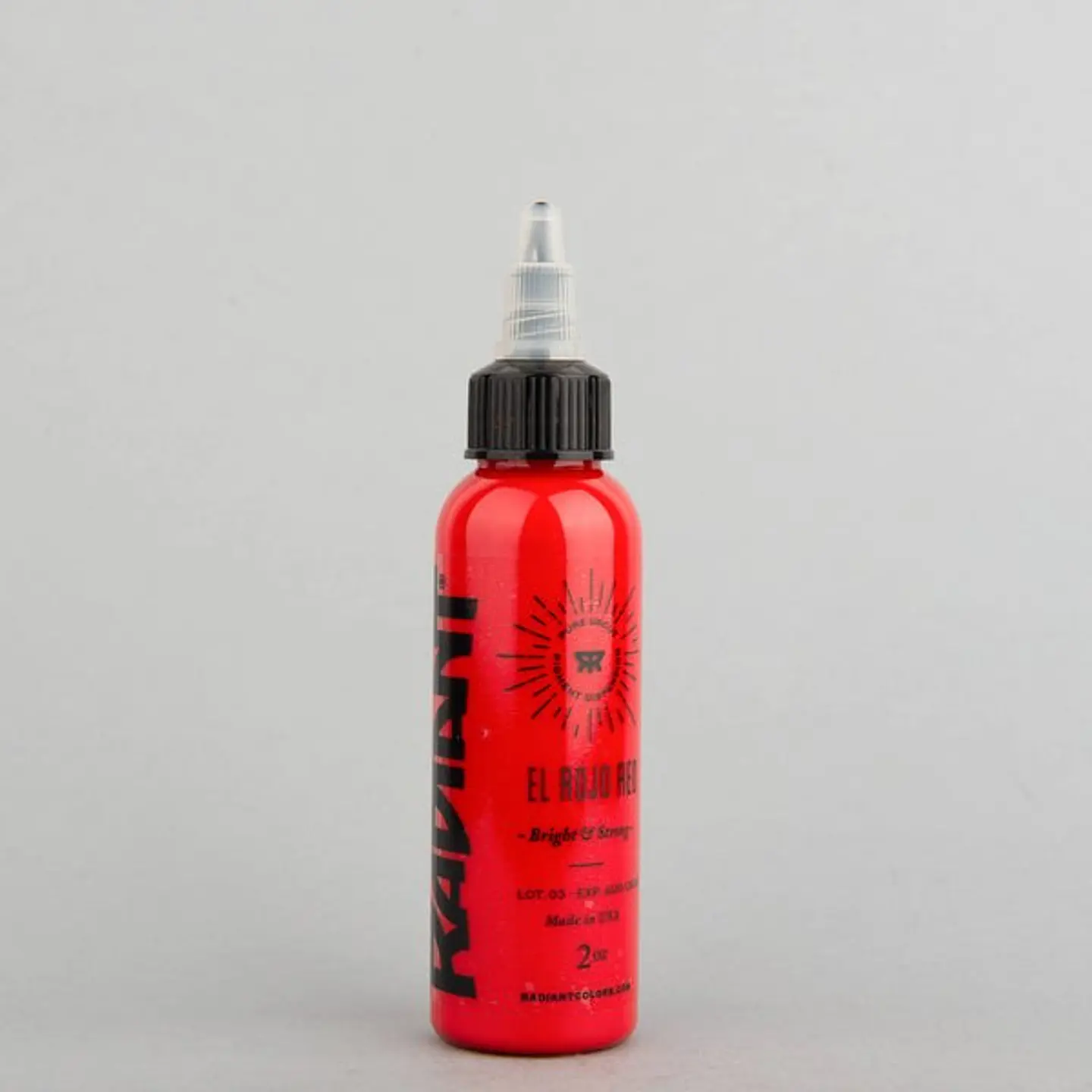 TINTA RADIANT EL ROJO RED 1OZ 1