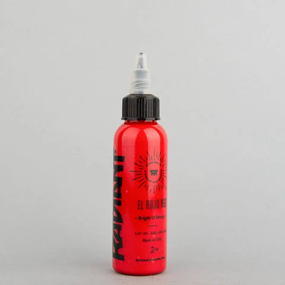 TINTA RADIANT EL ROJO RED 1OZ 1