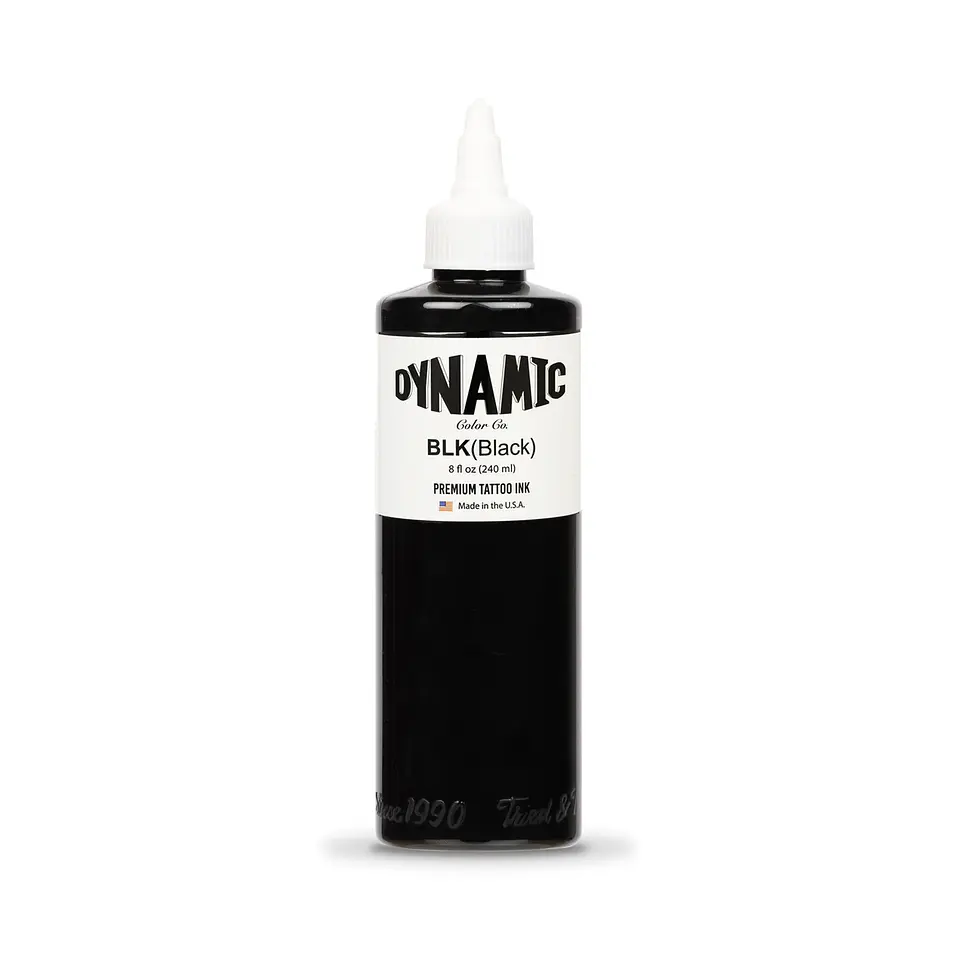 TINTA DYNAMIC BLACK 80Z 1