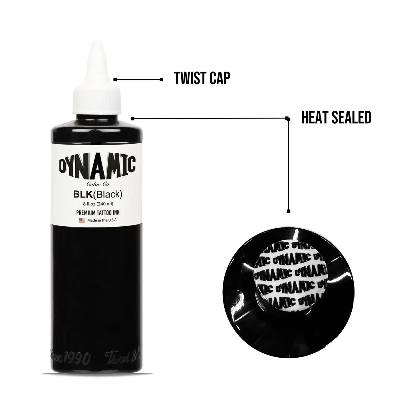 TINTA DYNAMIC BLACK 80Z 4