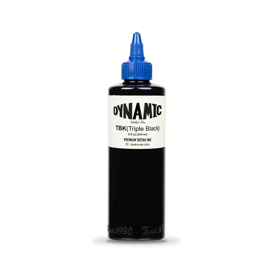 TINTA DYNAMIC TRIPLE BLACK 8OZ 1