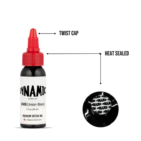 TINTA DYNAMIC UNION BLACK 1OZ