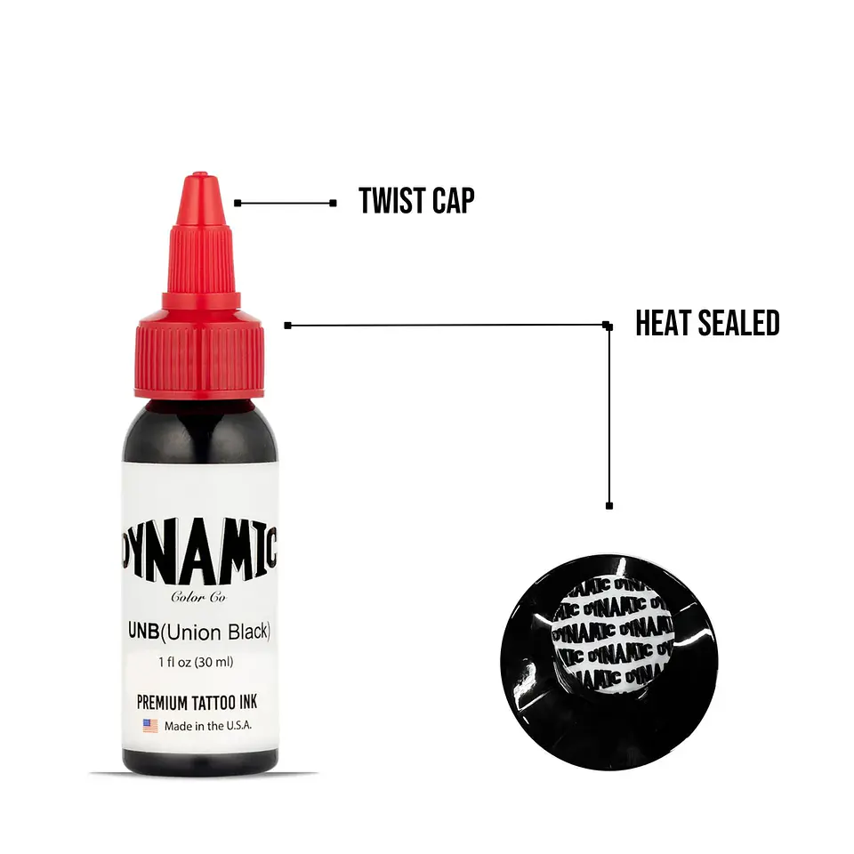 TINTA DYNAMIC UNION BLACK 1OZ 2