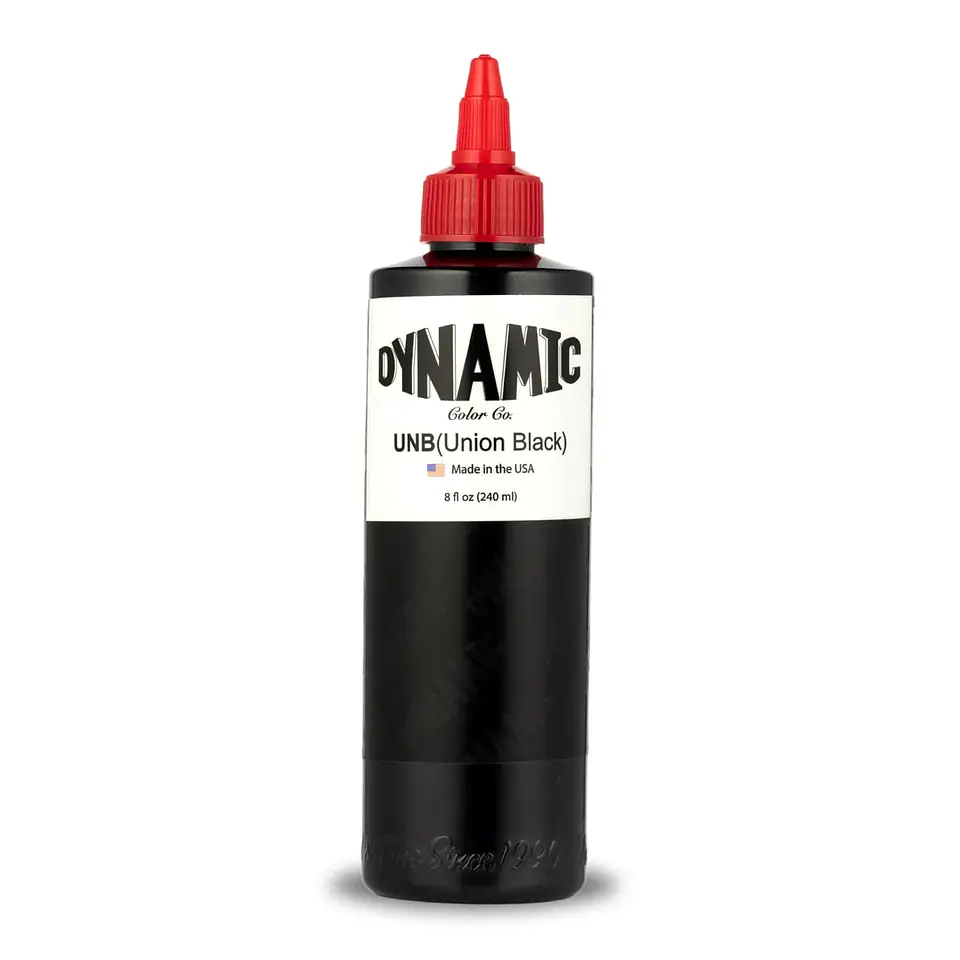 TINTA DYNAMIC UNION BLACK 8OZ 1