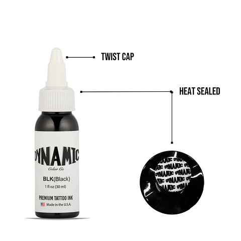 TINTA DYNAMIC BLACK 1OZ