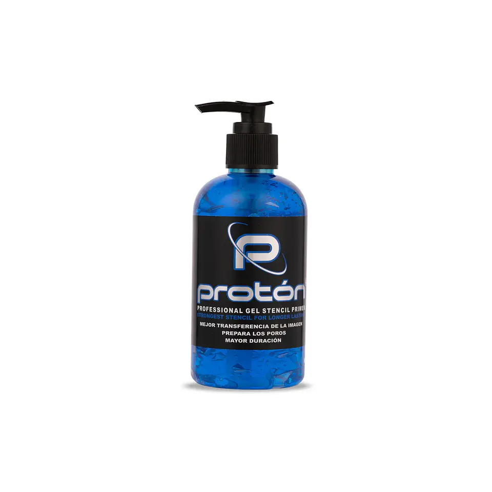 STENCIL PROTON AZUL 8OZ 1