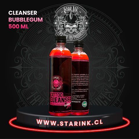 CLEANSER ROSADO STAR INK 500 ml.