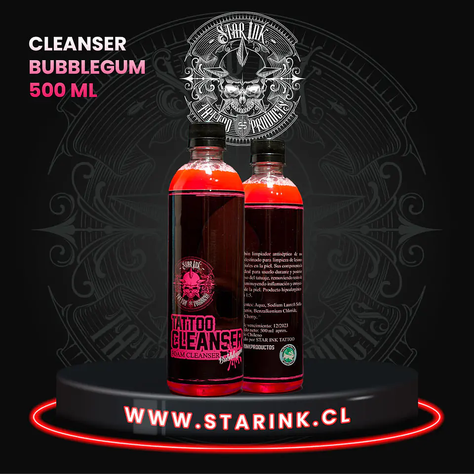 CLEANSER ROSADO STAR INK 500 ml. 1