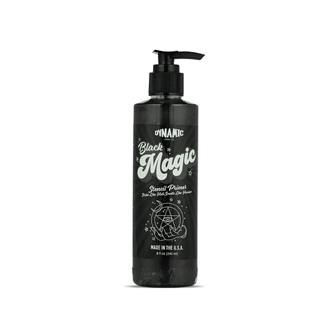 STENCIL MAGIC BLACK DYNAMIC 8OZ