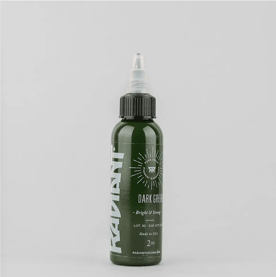 TINTA RADIANT DARK GREEN 1OZ 1