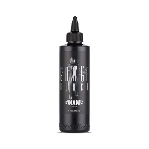 TINTA DYNAMIC GANGA BLACK 8OZ