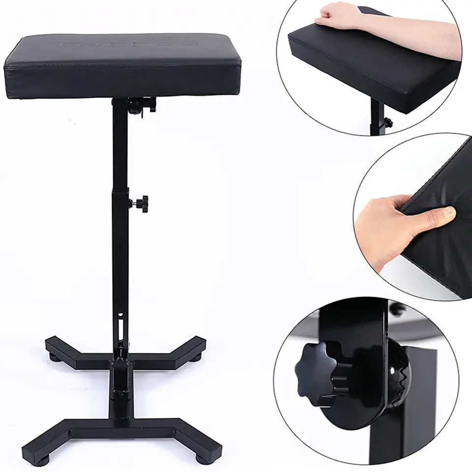 APOYABRAZO TATTOO BASE PLANA NEGRO 1