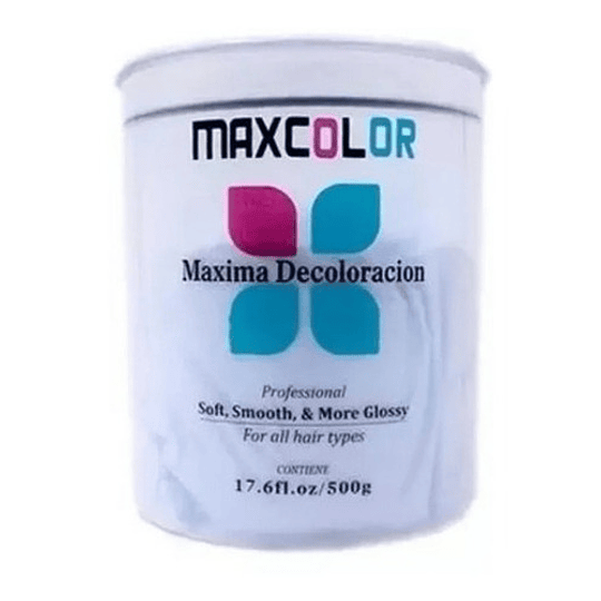 Decolorante Cabello Maxcolor Peluqueria 500 Gr 