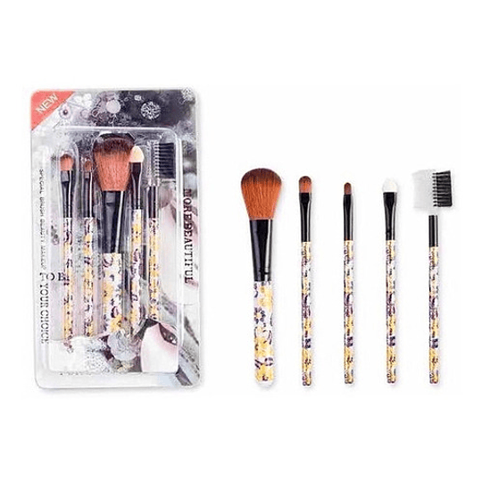 Set De Brochas Sombras Ojos 