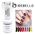 Kit 10 Esmaltes Permanente Idebello 15ml Base/top/colores