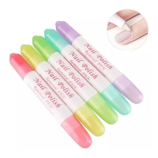 6  Lápiz Corrector - Removedor Esmaltes De Uñas