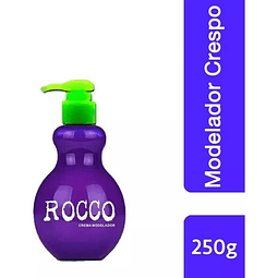 10 Crema Modeladora Para Pelo Crespo Rocco 250ml