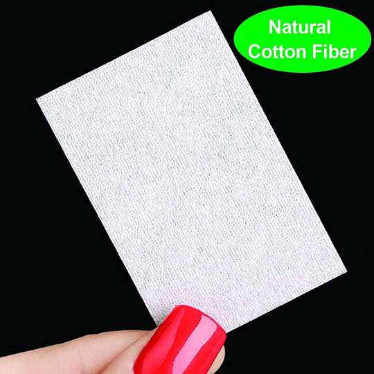 Papel Algodón Para Remover Uñas Sin Pelusa