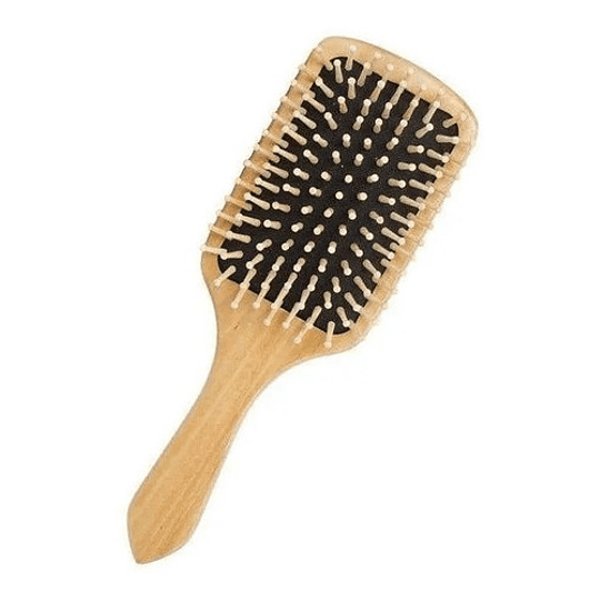 6 Natural Madera Paddle Cepillo De Madera Cabello Cuidad