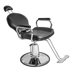 Sillón Peluquería Barberia Reclinable Barbero Silla De Corte