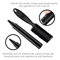 Set De Lápiz Marcador Para Rellenar Barba - Lápiz Y Cepillo 