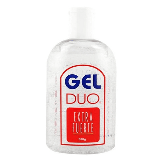 Gel Para El Cabello Duo Fijación Extra Fuerte, Frasco 500 G