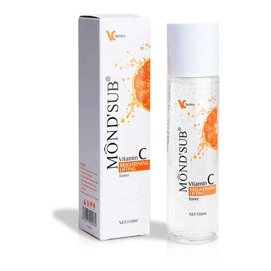 Pack 6 Toner Facial/ Iluminador/vitamina C Mond'sub