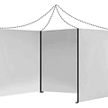 Lona Repuesto Pared Lateral Toldo Plegable 3x3 Mts Jardin