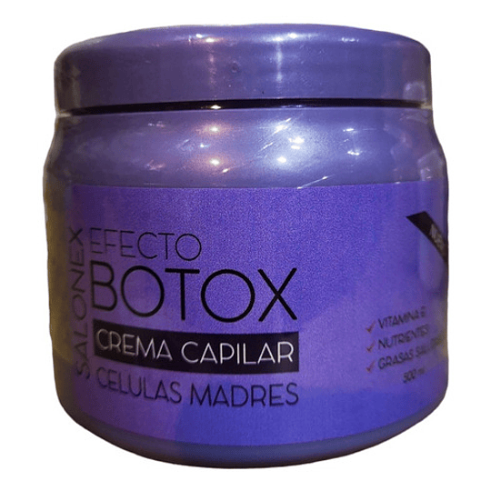 Crema Btx Capilar Efecto Liso Om 500ml