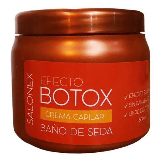 Crema Btx Capilar Efecto Liso Om 500ml