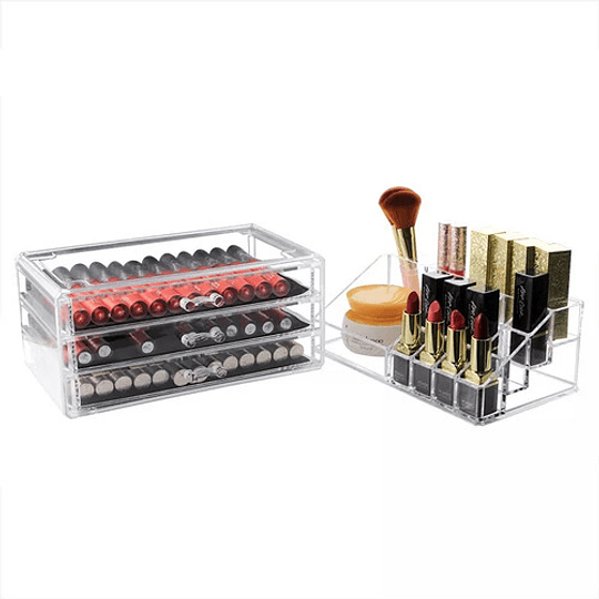 Organizador De Maquillaje, Cosmetiquero, Joyero Acrílico