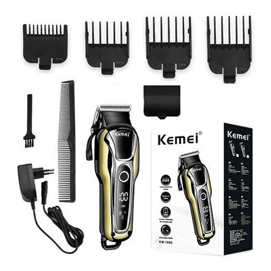 Cortadora De Pelo Kemei Km-1990  110v/240v