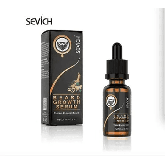 Aceite Crecimiento Barba Natural 20ml Sevich