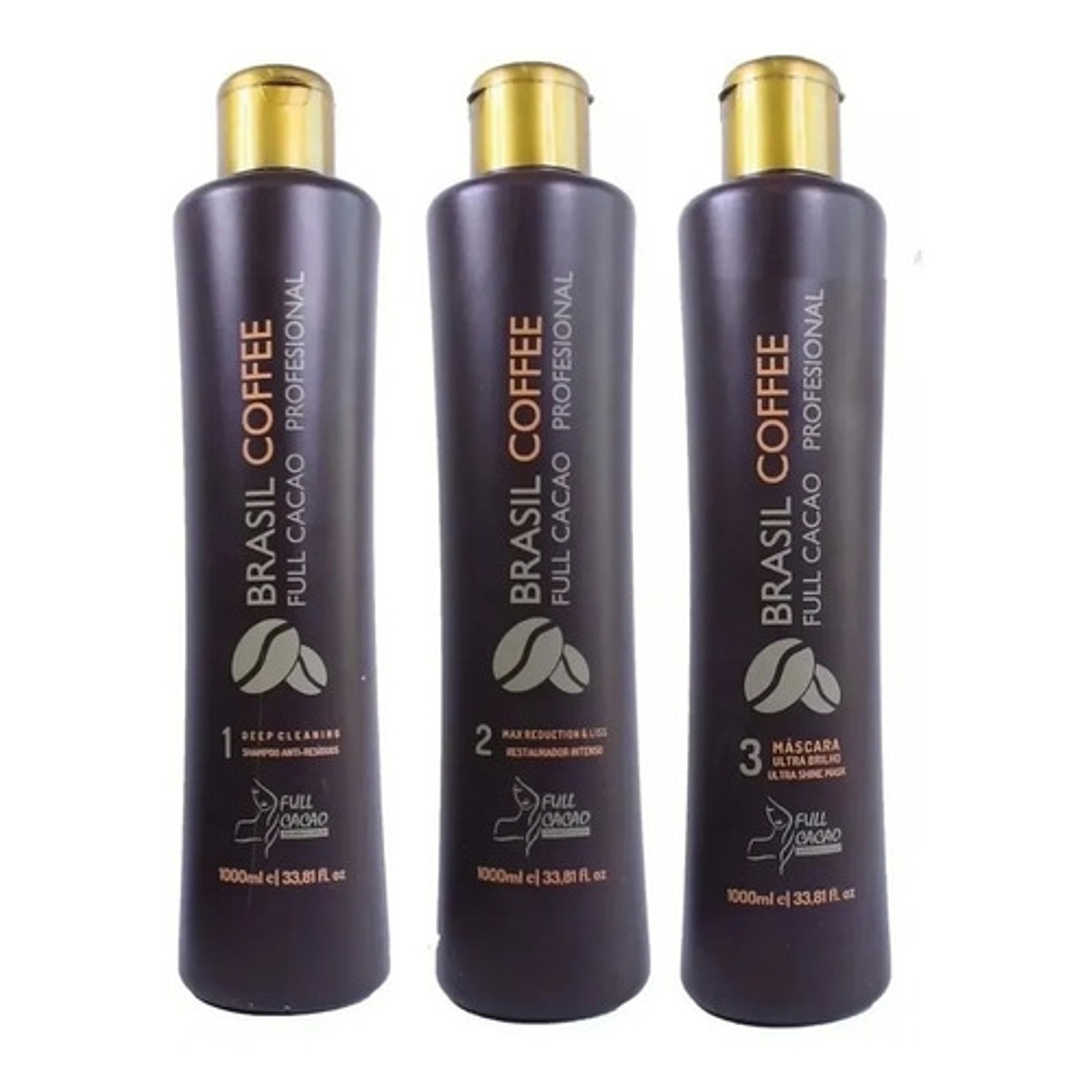 Kit Alisado Keratina Brasil Coffee Profesional 1000ml