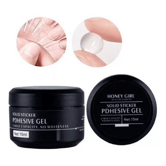 Pegamento-gel Sólido Para Adherir Típs Soft Gel 15ml