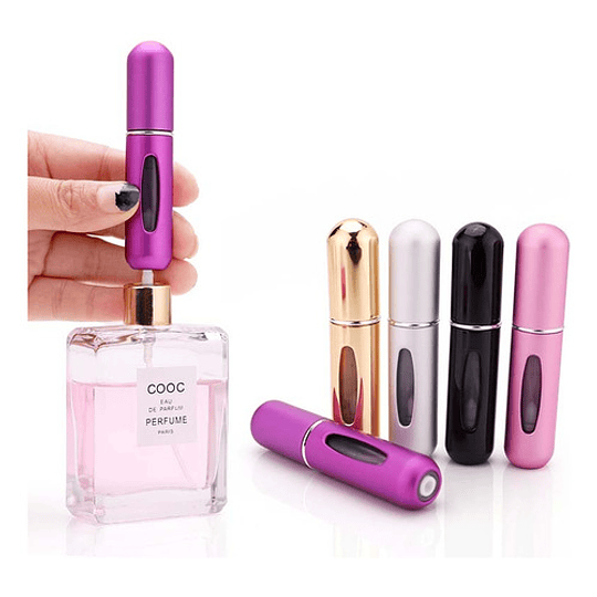 Botella Recargable Perfume Atomizador Portátil 5ml La Rose