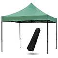 Toldo Plagable 3x3 Metalico Antioxidable Con Lona, Impermeab