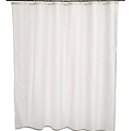 Forro Cortina De Baño Blanca 180x180cm Color Blanco