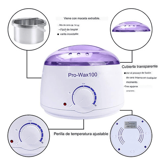 Olla Calentadora Cera Depilatoria Olla Calentar Cera Hoso-11