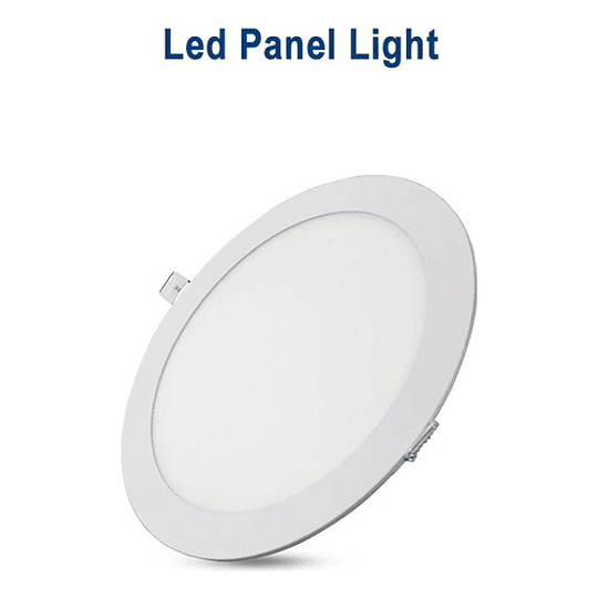 Foco Plafon Led Panel  Lampara De Techo Blanco Luz Fria 12w