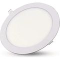 Foco Plafon Led Panel  Lampara De Techo Blanco Luz Fria 12w