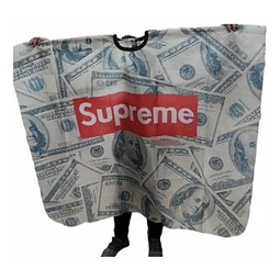 Capa Peluquería- Barberia Corte De Pelo Diseño Supreme Dolar Supreme