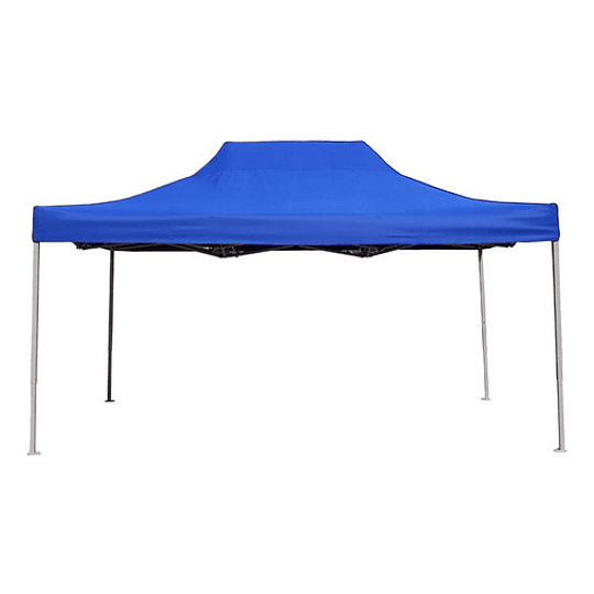 Lona Carpa Repuesto Toldo Plegable 3x4.5 Mts Techo Color Azul