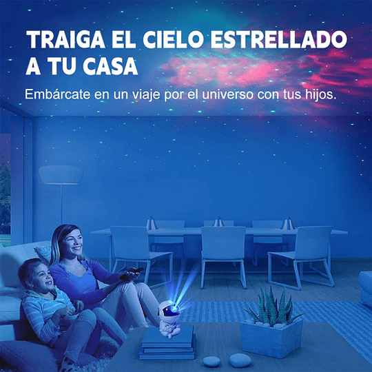 Astronauta Proyector Cielo Estrellado Led Lámparas De Mesa